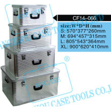 All-welded aluminum tool case/truck box